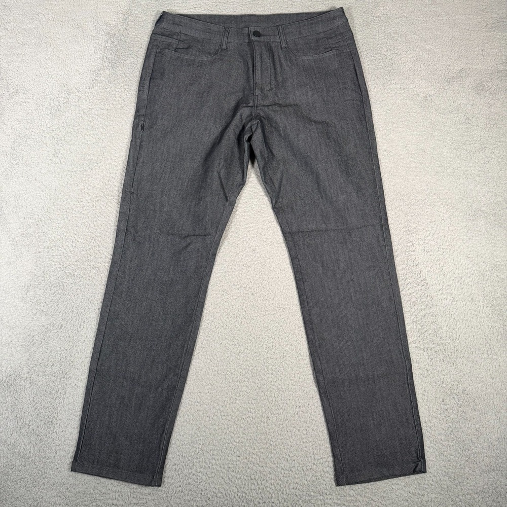 BYLT Jeans Mens 34x30 Everyday 2.0 Denim Pants Performance Stretch Dark Wash